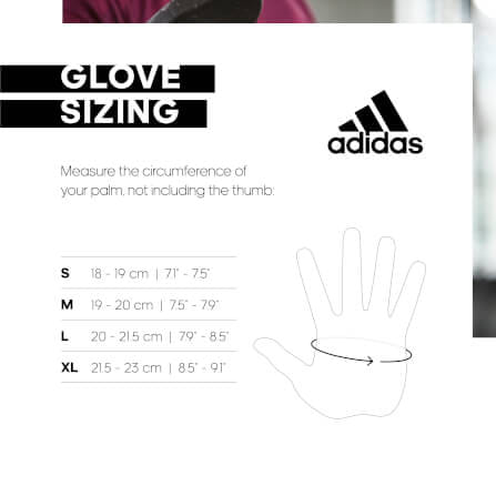 ถุงมือ Performance ADIDAS ADGB-13154-NL สีเทา ไซส์ M_8